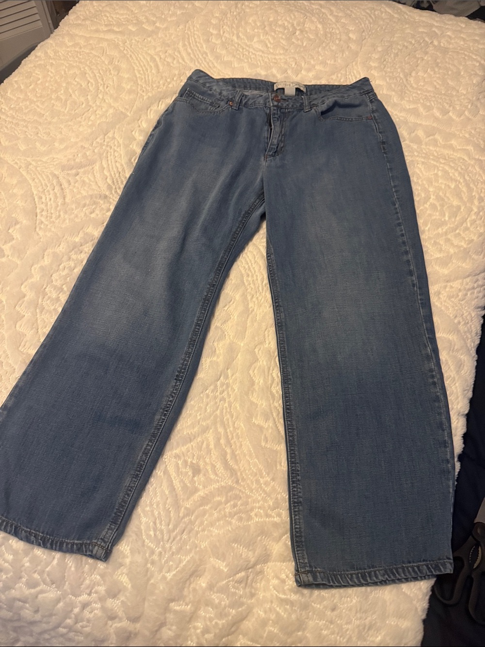 High-Rise Wide Leg Jeans - Light Blue soft!!!